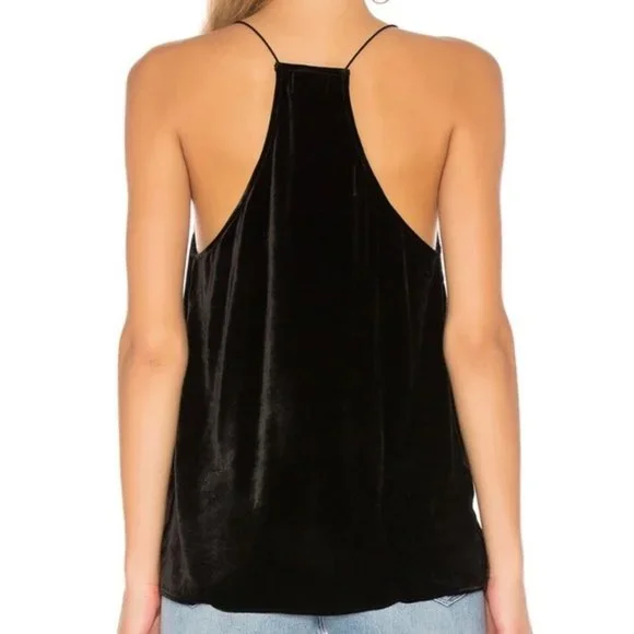 Cami NYC XS Black Strappy Silk Camilla Cami Tank NEW WITH TAGS - Picture 2 of 9